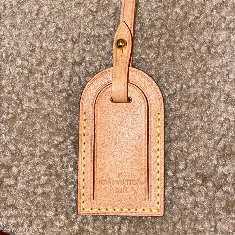 Louis Vuitton luggage tag